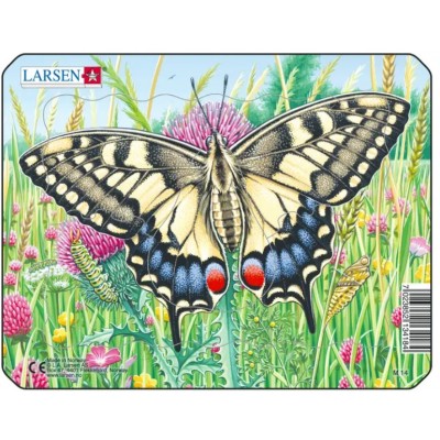Larsen-M14-2 Rahmenpuzzle - Schmetterling