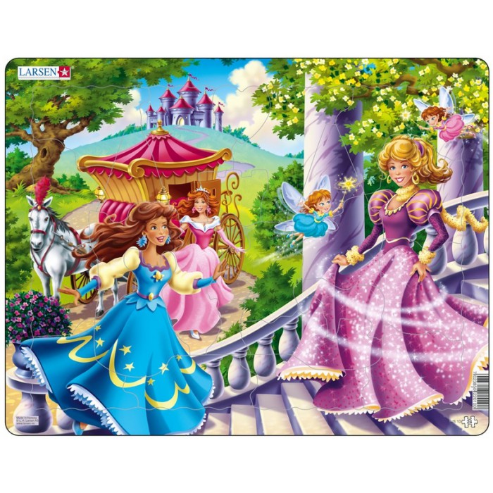 Rahmenpuzzle - Prinzessinnen