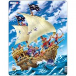  Larsen-US9 Rahmenpuzzle - Piratenschiff