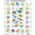   Rahmenpuzzle - Dinosaurier (auf Englisch)