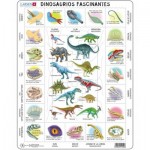   Rahmenpuzzle - Dinosaurier (auf Spanisch)