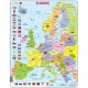 Rahmenpuzzle - Politische Europakarte (auf Französisch)