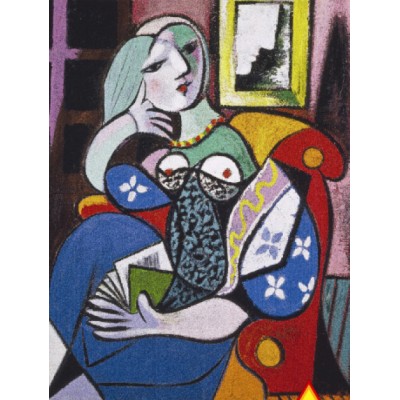 Puzzle Piatnik-5341 Picasso: Frau mit Buch