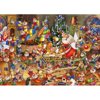 Puzzle Piatnik-5379 Weihnachtsmann 