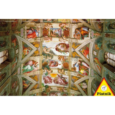 Puzzle Piatnik-5393 Michelangelo: Sixtinische Kapelle