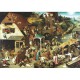 Holzpuzzle - Pieter Brueghel: Netherlandish Proverbs