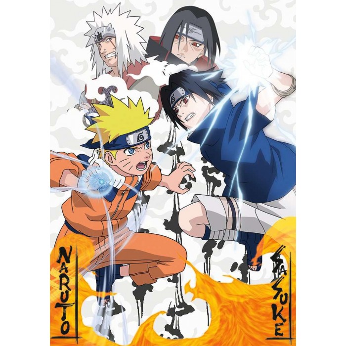 Puzzle  Nathan-00906 Naruto vs. Sasuke
