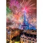 Puzzle  Nathan-00936 Feuerwerk Paris