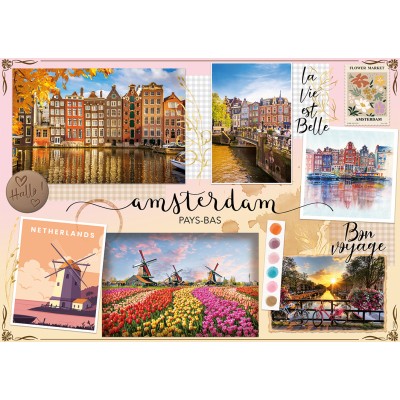 Puzzle Nathan-01098 Urlaub in Amsterdam