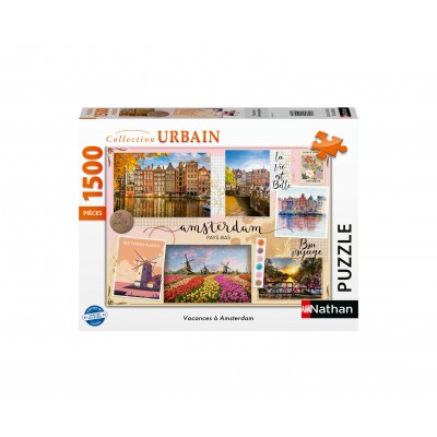 Puzzle Nathan-01098 Urlaub in Amsterdam