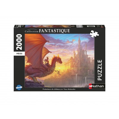 Puzzle Nathan-01150 Beschützer des Schlosses (Sammlung Fantasy)