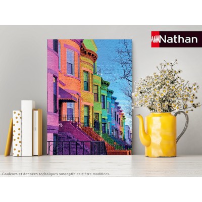 Puzzle Nathan-01151 Bunte Häuser