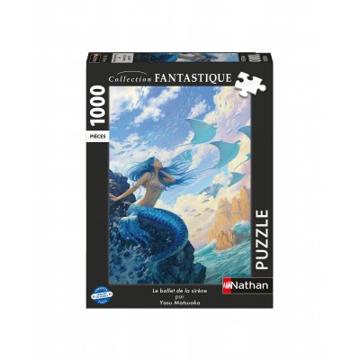 Puzzle Nathan-01152 Das Ballett der Meerjungfrau (Sammlung Fantasy)