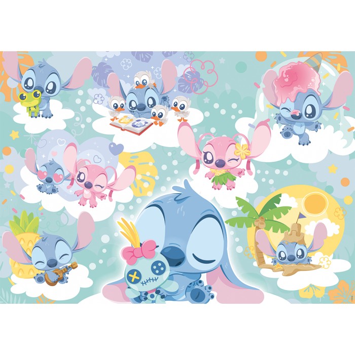 Puzzle  Nathan-01320 Stitch Träumer