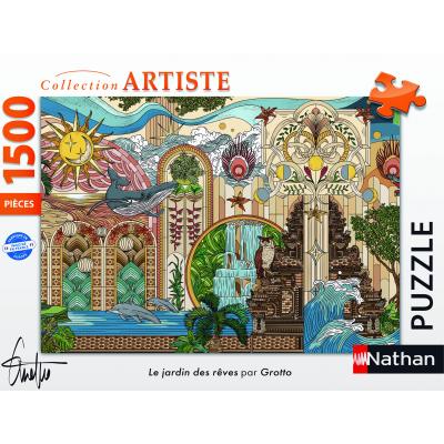 Puzzle Nathan-01612 Garten der Träume