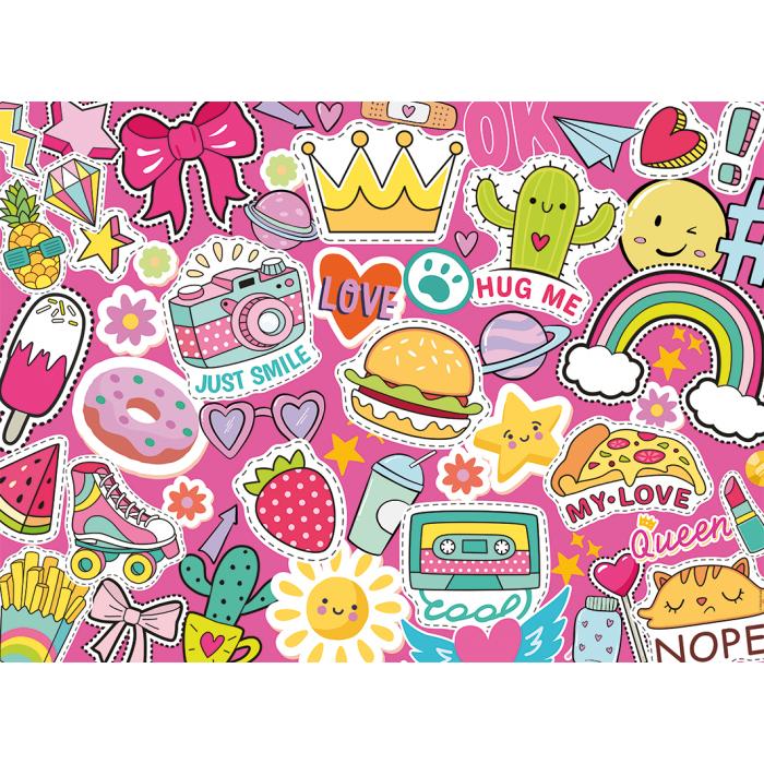 Puzzle  Nathan-04091 Pop, Spaß & Sticker