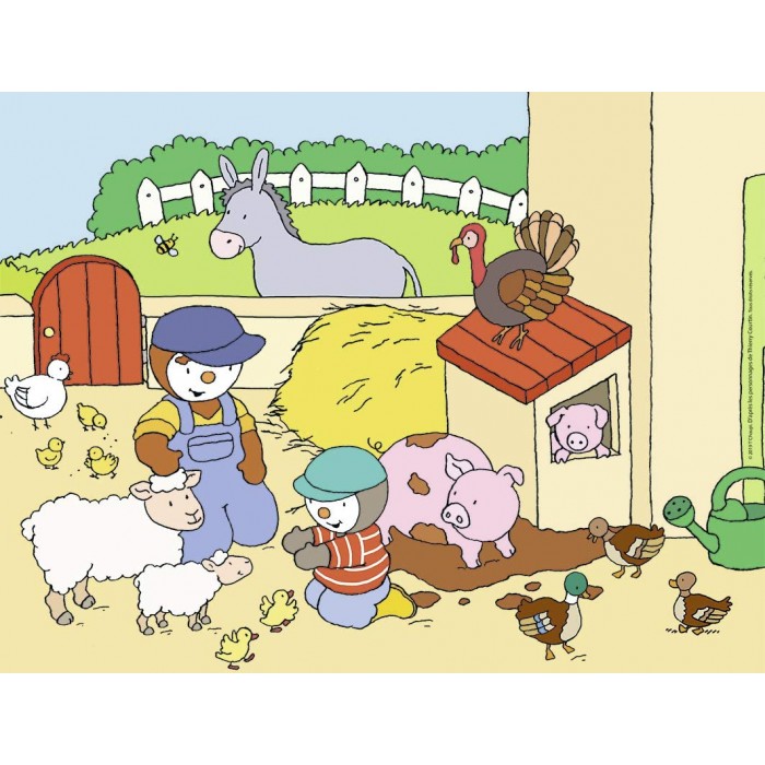 Puzzle Nathan-86379 Tchoupi