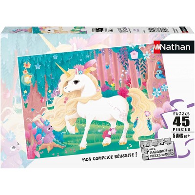 Puzzle Nathan-86456 Einhorn