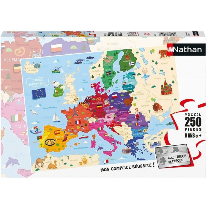 Puzzle  Nathan-86879 Map of Europe