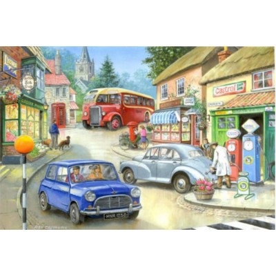 Puzzle The-House-of-Puzzles-1387 XXL Teile - Country Town