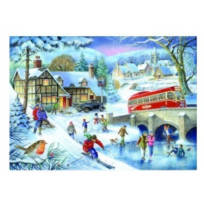 Puzzle The-House-of-Puzzles-1578 Winter Games