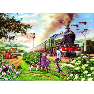 Puzzle The-House-of-Puzzles-1615 XXL Teile - Railway Children