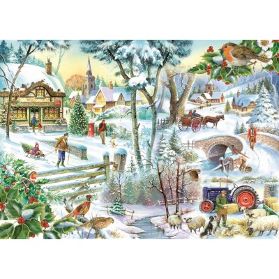 Puzzle The-House-of-Puzzles-2148 Winter Wonderland
