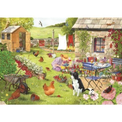 Puzzle The-House-of-Puzzles-2759 XXL Teile - Grandma's Garden