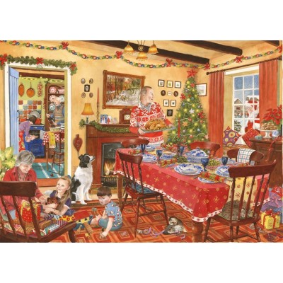Puzzle The-House-of-Puzzles-2827 Christmas Collectors Edition No.8 - Unexpected Guest