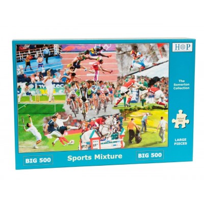 Puzzle The-House-of-Puzzles-3916 XXL Teile - Sports Mixture