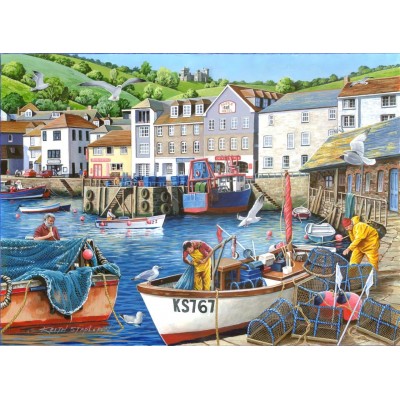 Puzzle The-House-of-Puzzles-4180 Find the Differences No.12 - Busy Harbour