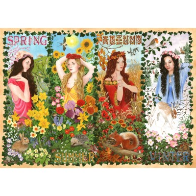 Puzzle The-House-of-Puzzles-4203 Four Seasons
