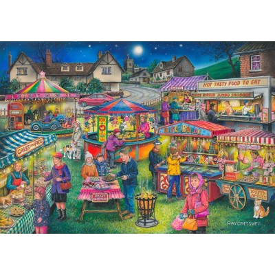 Puzzle The-House-of-Puzzles-4395 Find the Differences No.13 - Village Fayre