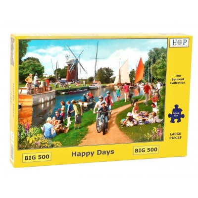 Puzzle The-House-of-Puzzles-4524 XXL Teile - Happy Days