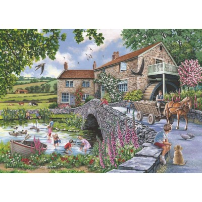 Puzzle The-House-of-Puzzles-4999 Old Mill