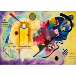 Puzzle  Art-by-Bluebird-F-60233 Kandinsky - Gelb-Rot-Blau, 1925