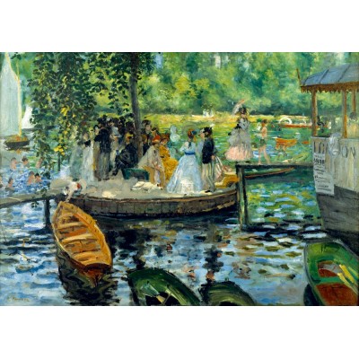 Puzzle Art-by-Bluebird-F-60284 Renoir - La Grenouillère, 1869