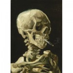 Puzzle  Art-by-Bluebird-F-60323 Vincent Van Gogh - Head of a Skeleton with a Burning Cigarette, 1886