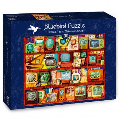 Puzzle Bluebird-Puzzle-70330-P Golden Age of Television-Shelf