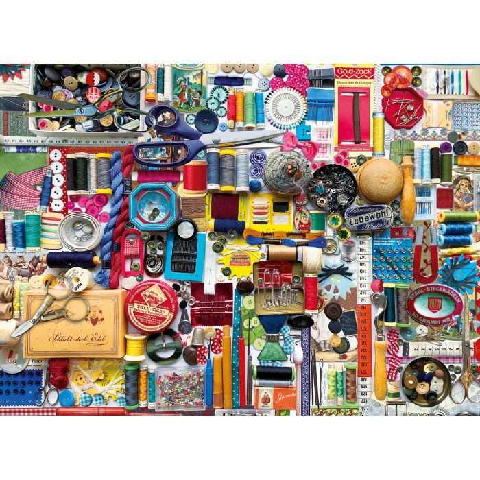 Puzzle  Bluebird-Puzzle-70571-P Sewing Kit