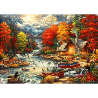 Puzzle Bluebird-Puzzle-F-90239 Treasures of the Great Outdoors