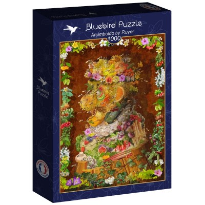 Puzzle Bluebird-Puzzle-F-90380 Arcimboldo by Ruyer