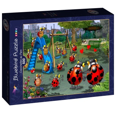 Puzzle Bluebird-Puzzle-F-90472 Coccinelles au Parc