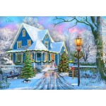 Puzzle  Bluebird-Puzzle-F-90517 Christmas at Home
