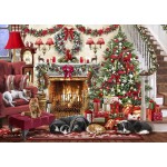 Puzzle  Bluebird-Puzzle-F-90539 Cosy Fireplace