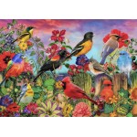 Puzzle  Bluebird-Puzzle-F-90692 Birds and Blooms Garden