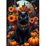 Puzzle  Bluebird-Puzzle-F-90827 Autumn Cat