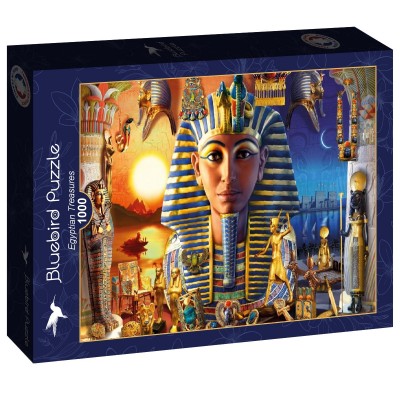 Puzzle Bluebird-Puzzle-F-90909 Egyptian Treasures