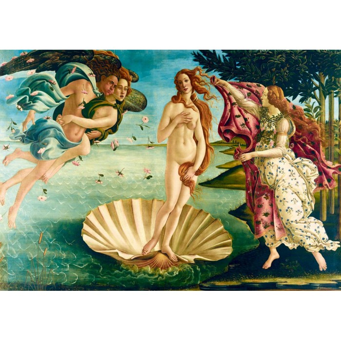 Puzzle   Botticelli - The birth of Venus, 1485