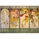 Mucha - Four Seasons, 1900